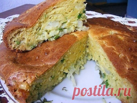 🍰Простой и вкусный - пирог капустный!
