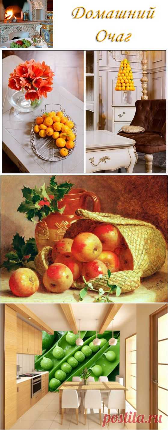 Декор интерьера продуктовой темой