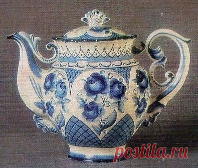 Гжельская керамика, гжельский фарфор