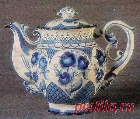 Гжельская керамика, гжельский фарфор