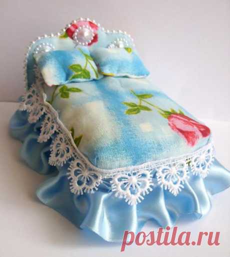 Мастерим кроватку для куколки