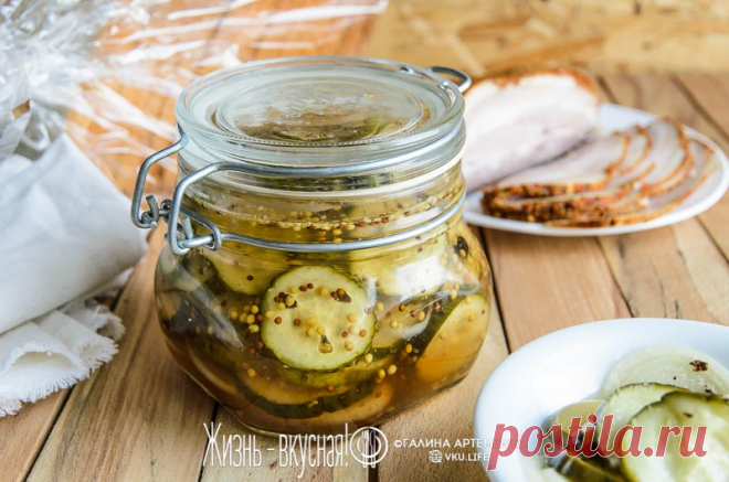 Пикули - волшебные маринованные огурцы • Жизнь - вкусная! Кулинарный сайт Галины Артеменко