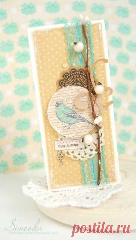 Необыкновенно красивые скрап-открытки (40 Фото) | LaChat