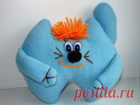 Кот из флиса
