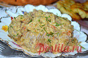 Куриная печень в сливочном соусе | Дашкин Дом