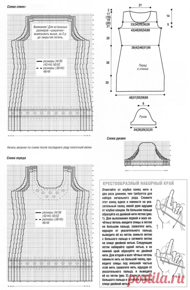 Dress with knobs free pattern