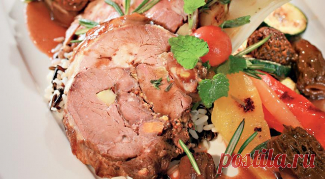 Рулет из баранины. Пошаговый рецепт с фото на Gastronom.ru