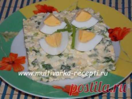Салат из зелёного лука