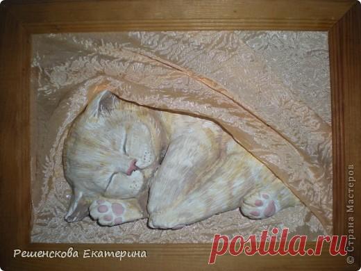 Спящий котёнок. МК | Страна Мастеров
