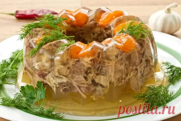 Холодец классический: вкусная мясная закуска всем придется по вкусу - медиаплатформа МирТесен