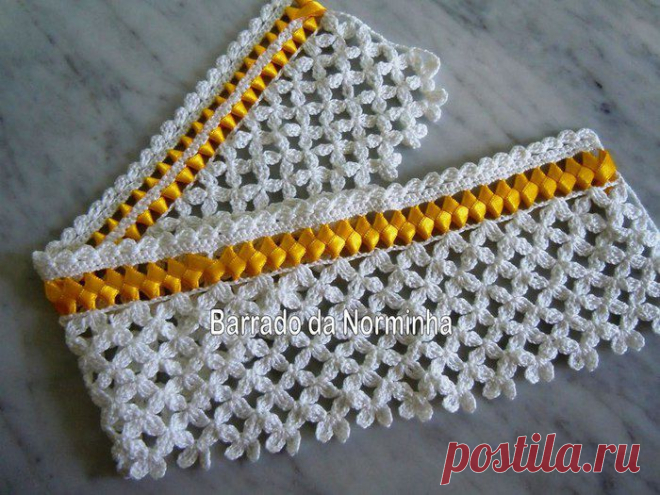 ЦВЕТОЧНОЕ КРУЖЕВО КРЮЧКОМ