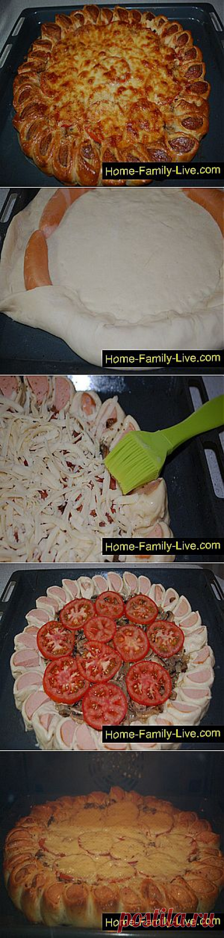 Кулинарные рецепты Пирог с грибами &amp;raquo; Кулинарные рецепты