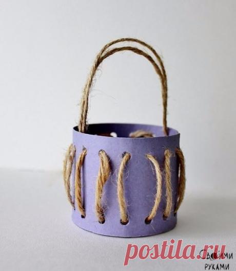 Мастер-класс Корзинка для яйца