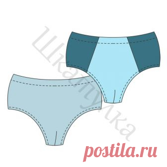 Выкройка трусов-плавок для мальчика | Шкатулка