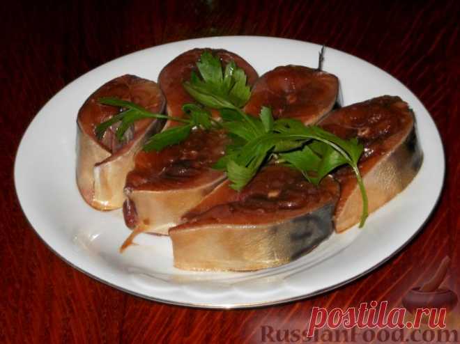 Скумбрия маринованная - любимая закуска