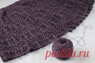 ptasha_crochet: Skirt tweed by ptasha. Схема