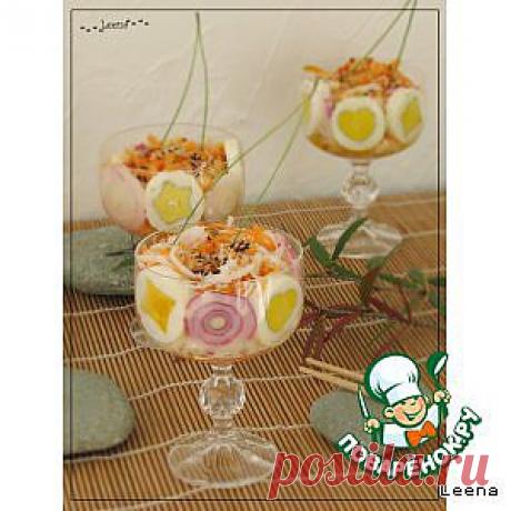 Японский новогодний салат с дайконом и морковью - кулинарный рецепт