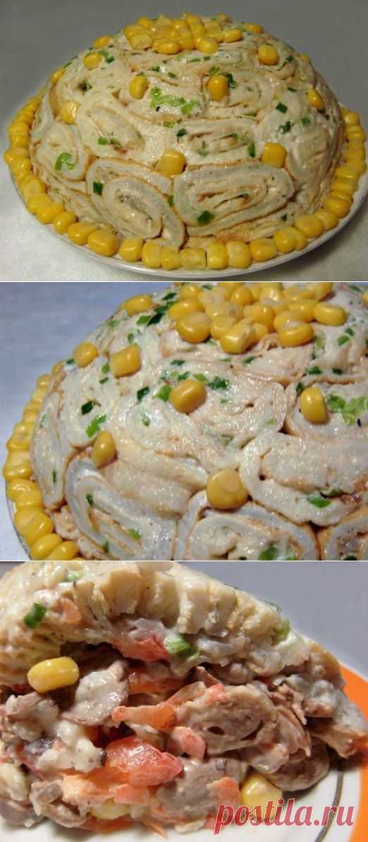 Салат "Кружевница"