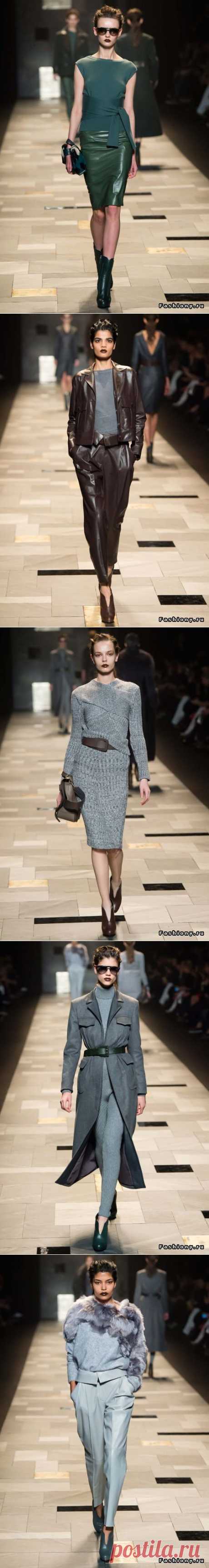 Trussardi Осень-Зима 2015-2016: стильно, строго, но безумно красиво