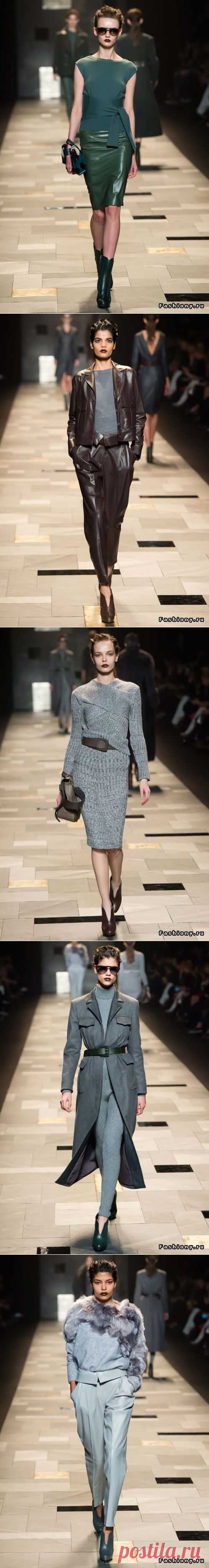 Trussardi Осень-Зима 2015-2016: стильно, строго, но безумно красиво