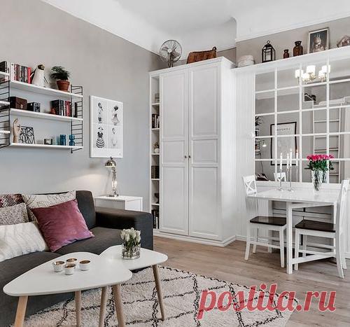 Стильная квартирка, в которой всего 26 квадратных метров