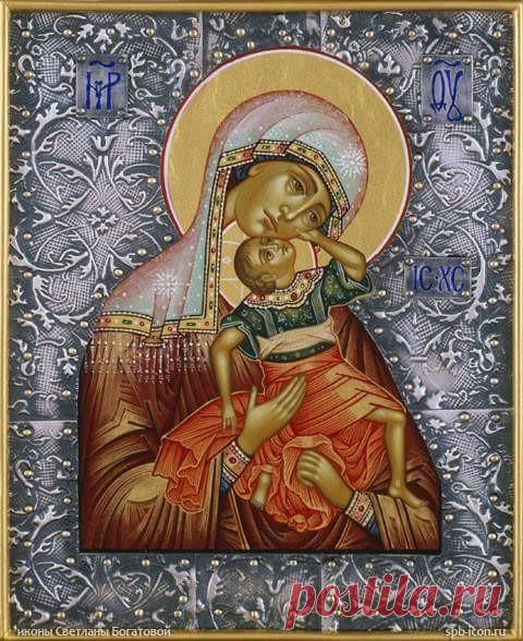 Молитва ко Пресвятой Богородице

Пресвятая Владычице моя Богородице, святыми Твоими и всесильными мольбами отжени от мене, смиреннаго и окаяннаго раба Твоего, уныние, забвение, неразумие, нерадение, и вся скверная, лукавая и хульная помышления от окаяннаго моего сердца и от помраченнаго ума моего; и погаси пламень страстей моих, яко нищ есмь и окаянен. И избави мя от многих и лютых воспоминаний и предприятий, и от всех действ злых свободи мя. Яко благословена еси от всех р...