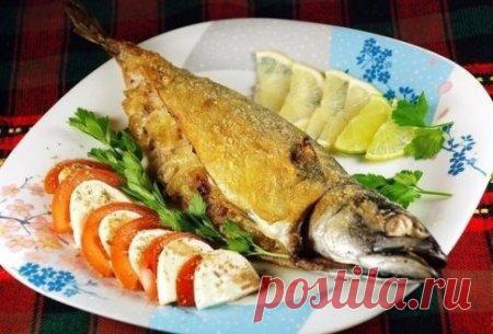 Скумбрия запеченная в духовке | Краше Всех