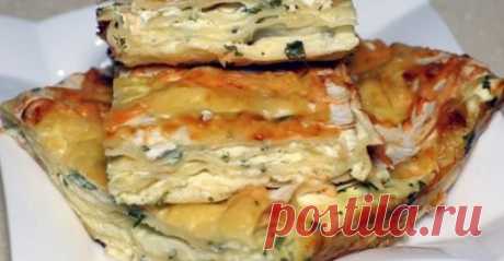 Банальный лаваш, а как вкусно получилось. Простой и быстрый сырный пирог из лаваша. - fav0ritka77.ru