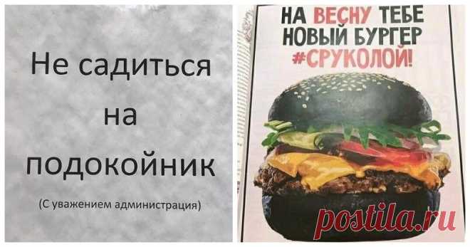 Русский язык разнообразен и могуч, но не до такой же степени!(19 фото) . Тут забавно !!!