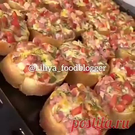 Ленивая пицца    ( рецепт )