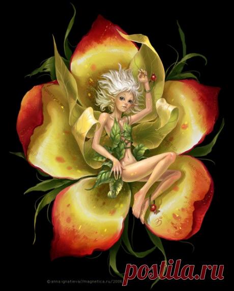 Работы художницы Анны Игнатьевой/ Раздел &quot;Феи&quot; (44 работ) » Картины, художники, фотографы на Nevsepic
