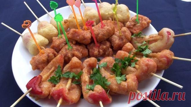 Три быстрых закуски для вечеринки - Простые рецепты Овкусе.ру