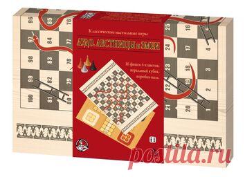 Игры настольные классические. «Лудо», «Лестницы и Змеи» 
	
		 Две настольные игры в одной коробке – «Лудо» и «Лестницы и змеи»!
	 
	
		Состав:
	 
	
...