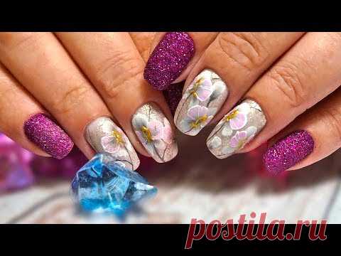 маникюр орхидеями – Google Поиск
