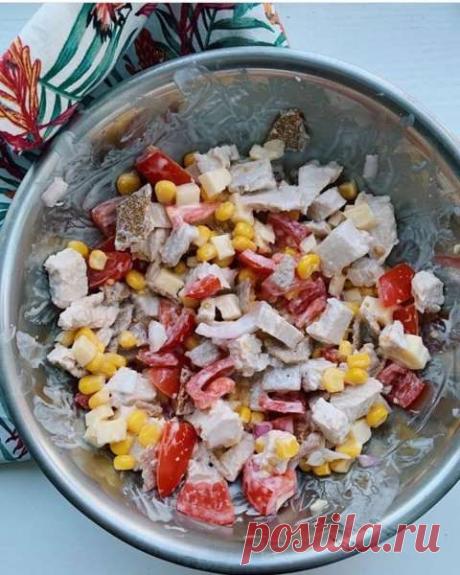 Невероятно простой и вкусный салат рецепт приготовления блюда занимает 45 мин времени