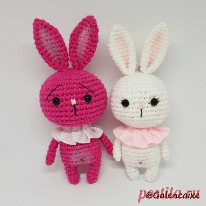 Милые зайки схема амигуруми | Hi Amigurumi