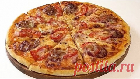ПРАВИЛЬНЫЙ и УДОБНЫЙ рецепт теста для пиццы / Pizza dough