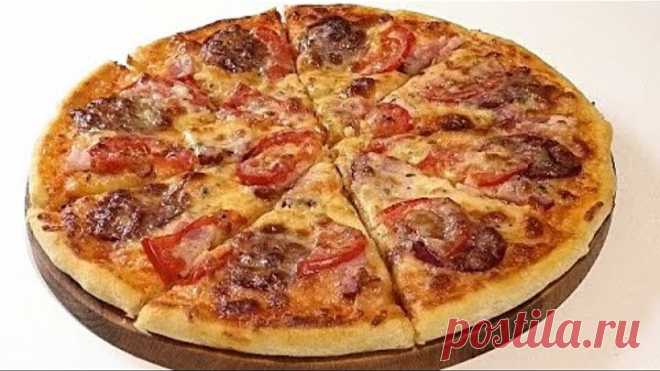 ПРАВИЛЬНЫЙ и УДОБНЫЙ рецепт теста для пиццы / Pizza dough