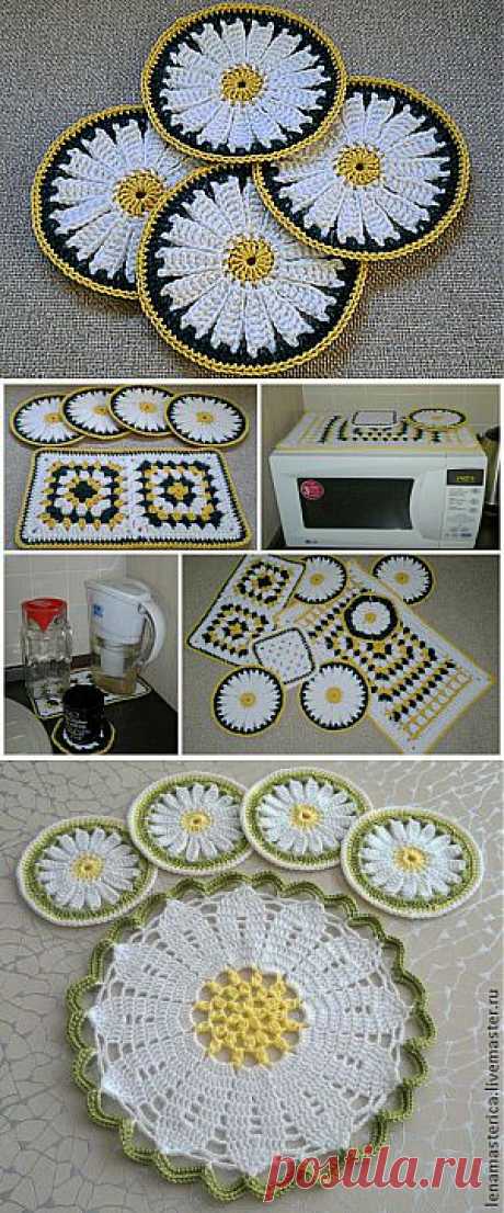 Подставки под горячее - Ярмарка Мастеров - ручная работа, handmade