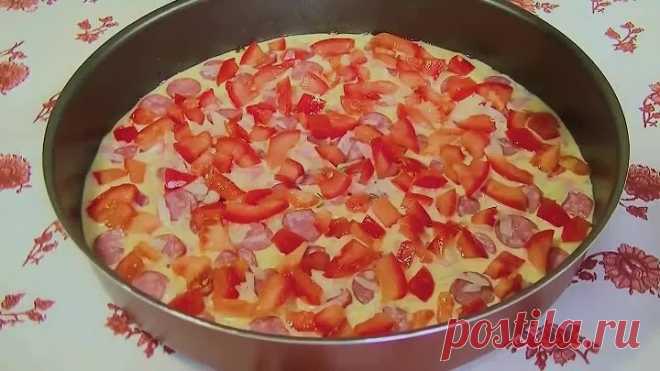Минутная Вкуснятина без Возни с Тестом! Заливная Пицца за 30 минут.