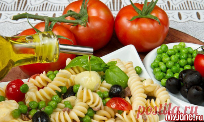 Макароны летом - макароны, салаты с макаронами, здоровье