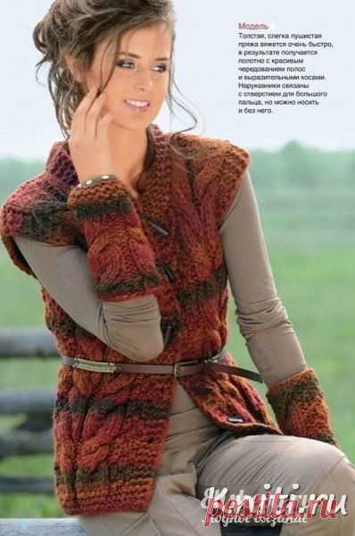 Вязание спицами кофт, балеро, жакетов, жилетов, пуловеров и свитеров » Страница 7