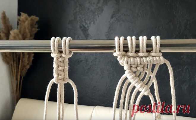 Узлы макраме - плоский и квадратный Макраме — небольшая, но интересная категория обширного мира узлов. По некоторым данным, она берет свое начало от декоративных узлов, которые плели моряки в