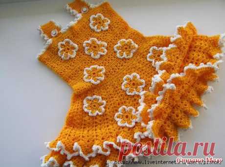 Сарафан &quot;солнечная поляна&quot; от Воробышек из Страны Мам.