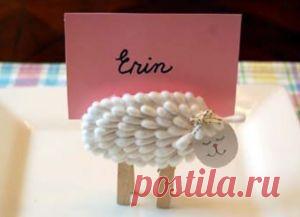 Поделки из ватных палочек