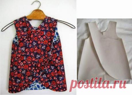 VESTIDO DE CRIANÇA DE COSTURA FÁCIL