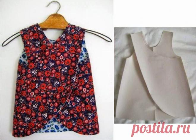 VESTIDO DE CRIANÇA DE COSTURA FÁCIL