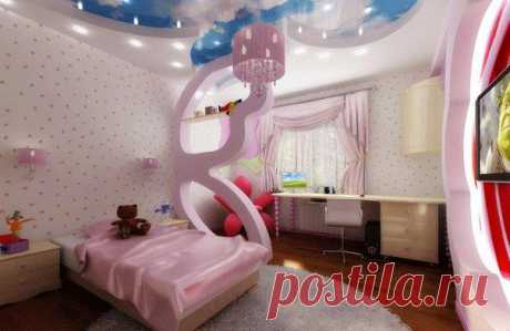 Интерьеры детских комнат | 176 фотографий