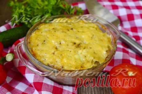 Картофельная запеканка с фаршем в духовке, самая вкусная
