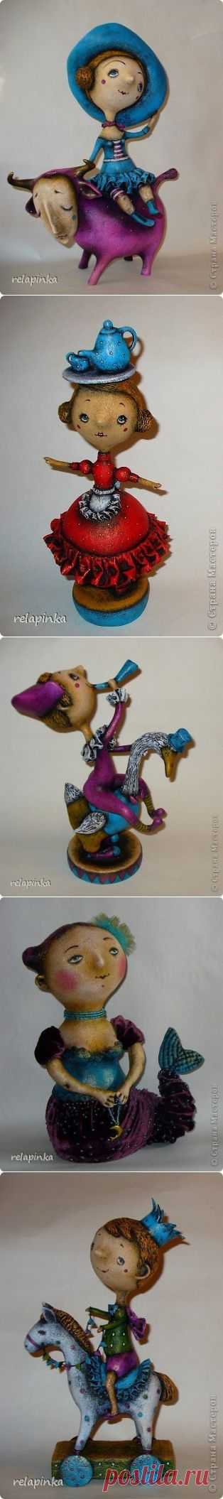 Изумительные фигурки из папье-маше. Плюс мастер-класс